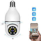 دوربین لامپی چرخش 360 درجه قابل کنترل با نرم افزار v380